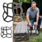 NAIZY 2 Stück DIY Betonform 43x43cm Schalungsform 9 Gitter unregelmäßige Pflasterform Gehweg Gießform Beton Schablone Pflasterschablone Kunststoff, für Trittsteinen Garten Rasenbahnen