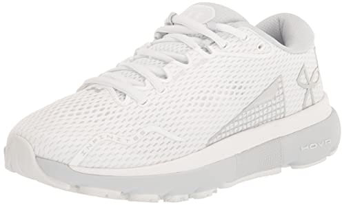 Under Armour Damen Ua W HOVR Infinite 5 Technical Performance, (103) White/Halo Gray/Metallic Silver, 40.5 EU