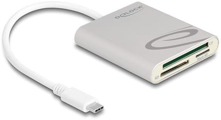 DeLOCK Card Reader USB Type-CÖ für Compact Flash, SD