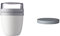 Mepal - Lunchpot Switch Ellipse - mach aus deinem Lunchpot einen Snackpot - Praktischer Müslibecher - Geeignet für Tiefkühler, Mikrowelle & Spülmachine - White