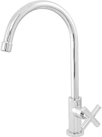 Welfenstein Kaltwasser Armatur KW-03 Wasserhahn mit Kreuzgriff für Gäste-WC