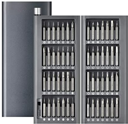 57 in 1 Precision Screwdriver Kit: repair screwdriver set with Mini Electric Screwdriver Portable Repair Tool for Electronics, Household Use