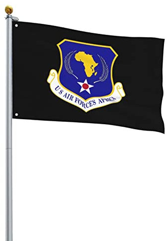 90X150cm Flaggen Streitkräfte Der Vereinigten Staaten In Afrika Garten Fahnen Polyester Garten Banner Waschbar Flagge Für Hof Haus Drinnen