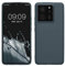 kwmobile Hülle kompatibel mit Xiaomi 13T / 13T Pro Hülle - weiches TPU Silikon Case - Cover geeignet für kabelloses Laden - Dunkler Schiefer