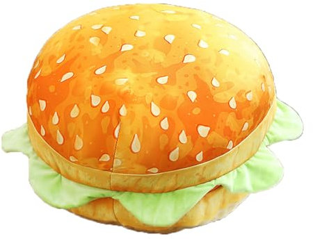 Cheeseburger-Kissen, lustiges Kissen, Hamburger-Sofa, Cheeseburger-Kissen, Kinder und Freunde (Hamburger)