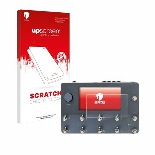 upscreen Schutzfolie für Neural DSP Quad Cortex | Transparenter Displayschutz Made in Germany Kristall-Klar Kratzschutz Anti-Fingerprint