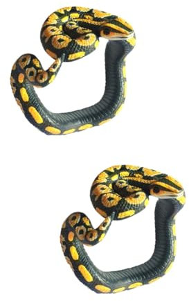 VICASKY 2stücke Unisex Simulation Snake Bracelet Fake Snake Armband Für Halloween April Fools Day Und Kostümpartys Cooles Schlangenspielzeug Als Witziger