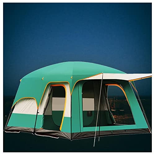LXWKAI Verdunkelungszelt für 5 bis 8 Personen, belüftet, wasserdicht, großes Campingzelt, stabile und leichte Pop-Up-Zelte, Camping für Camping, Wandern, Picknick, Garten