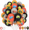 42 Stück Car Luftballons, Auto Geburtstagsdekoration Latexballons, Cartoon Theme Ballondekoration Birthday Ballon, Geeignet für Kindergeburtstag, Babyparty, Abschlussfeier, Themenparty