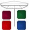 Copertura di ricambio per ombrellone da giardino, impermeabile, 3 x 3 m, per esterni, 250 x 320 cm