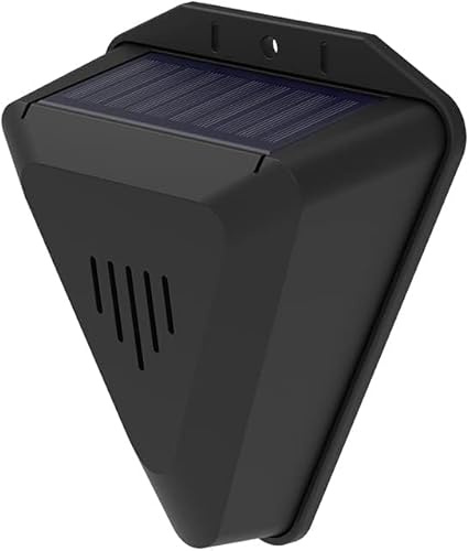 EONANT Solar Vogel Repeller Alarm mit 13 eingebauten Sounds und 129db Lautsprecher für Farm Ranch OrchardSchützen Sie Ihre Früchte! (1 Stück)