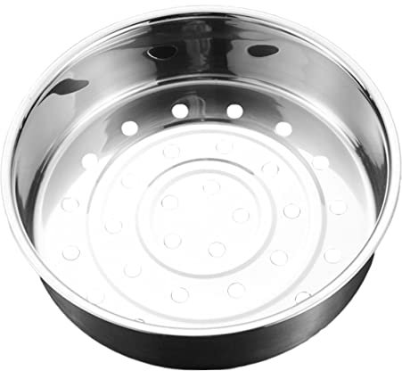 Holibanna Panier Vapeur Inox 20 Cm Multifonction 3-4 l Épaissi En Acier Inoxydable Cuiseur Vapeur Pour Cuisson Familiale Légumes, Poisson Et Dim Sum