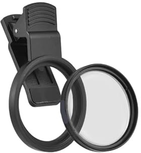 Compatibile con iPhone, filtro CPL da 52 mm, clip-on