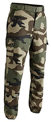 Pantalon treillis militaire F2 entrejambe 70 cm cam ce - 44
