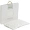 The Little Green Sheep Organic Cotton Cot Bed Fitted Sheet, White - 70 x 140