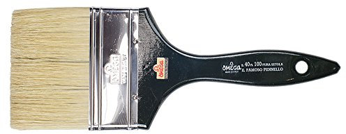 Whistler Omega Soft Bristle Series 40 Lily Varnishing Brush - 100mm