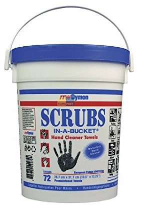 Reinigungstücher für Hand und Flächen ITW Dymon Scrubs 72er Box