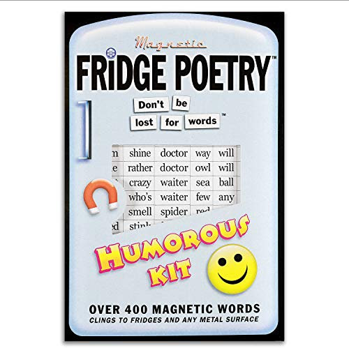 Kühlschrankpoesie – magnetisch Wörter – lustiges Set – lustig frech Worte Geschenk Gedicht Muse Magnet