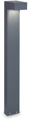 Ideal Lux Outdoor Wegeleuchte SIRIO PT2 BIG, 2-flammig, G9 max. 40W, Anthrazit