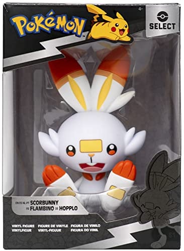 Pokémon PKW2520 - Vinyl Figur - Hopplo. offizielle Sammelfigur, 10cm