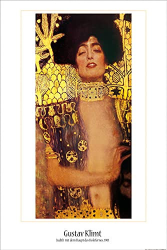 1art1 Gustav Klimt Poster Judith I, 1901 Plakat | Bild 91x61 cm