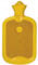 Sänger FSC 100% 0,8 Liter Gummi-Wärmflasche, Farbe: gelb