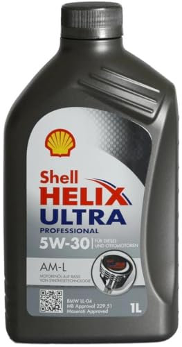 SHELL Motoröl 5W-30 Helix Motor Öl ACEA C3 API SN Ultra Professional AM-L 1L
