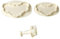 Ausstecher Ornament mit Herzen mit Auswurf COXIMUS 3-teilig Größe 90, 70, 55mm