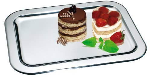 CHG 03017-S12 Serving Tray Stainless-Steel 36 cm x 25 cm by chg