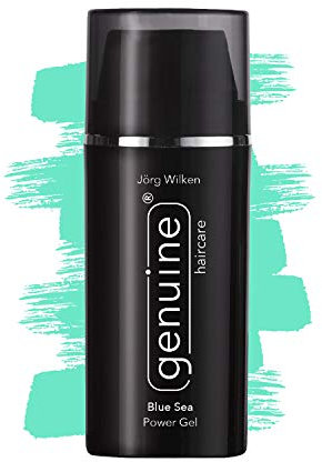 Blue Sea Power Gel, starkes Gel für modernes Haar-Styling, optimale Festigung am Ansatz, perfekt für Wet-Look, super Definition von Kurzhaarfrisuren, genuine haircare