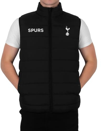 Tottenham Hotspur Mens Gilet Jacket Body Warmer Padded Official Football