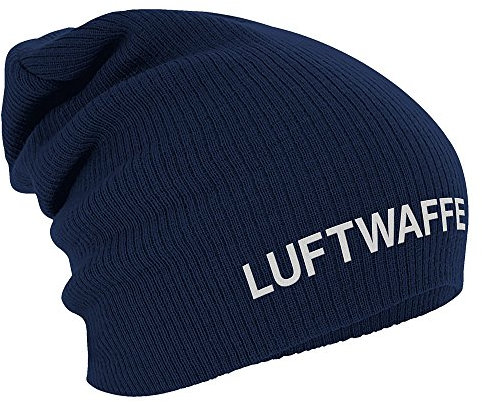 Fan-O-Menal Textilien Longbeanie Slouch-Beanie Mütze Luftwaffe 55215 Farbe Navy