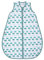 emma & noah Premium Baby Schlafsack Sommer, Bequem & Atmungsaktiv, 100% Bio-Baumwolle, Oeko-TEX Zertifiziert, Flauschig Weich, Bewegungsfreiheit, 0.5 TOG (Wal Blau, 90 cm)