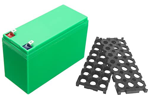 18650 Battery Holder, 12V 3S 7P Li-ion DIY Battery Holder for 18650 Powerwall Battery Pack Spot Clamp (Green)