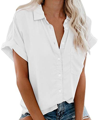 Kompressionsshirt Herren Damen Plaid Shirt Casual V-Ausschnitt Kariertes Langarmshirts Frauen Oberteile Bluse Elegant Tops Hemden Langarm Sweatshirt Hemd Damen Blusen Langer Ärmel Oberteil XL