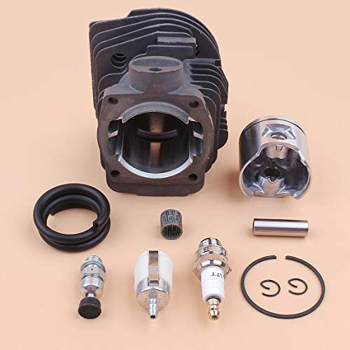Luxuypon Kit cilindro 44mm adatto per motosega Jonsered 2149 Turbo 2150 2152 49.4cc qualità OEM