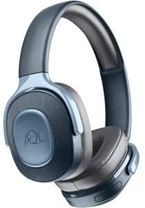 AQL Arkos | Cuffie Bluetooth universali con padiglioni pieghevoli ultra leggeri - Microfono incorporato - Batteria 300mAh Tempo di ricarica 2 ore - Tempo di riproduzione 25 ore circa - Portata 10 mt -