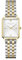 Rosefield Octagon XS Duotone mit Weißes Zifferblatt und 19,5x24 mm Goldgehäuse OWDSG-O62 Edelstahl