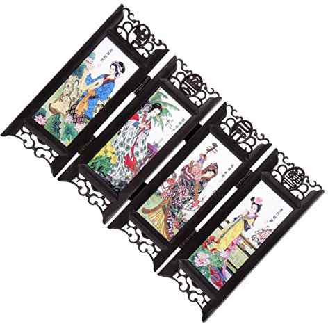 CIYODO Écran Pliant Décoratif Chinois Avec Motif De Beauté Pour Bureau Salon Et Décorations De Festivals