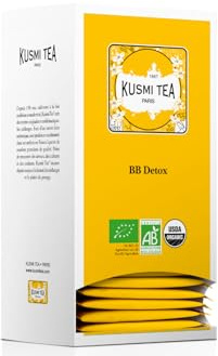Kusmi Tea - BB Detox - Boîte de 25 sachets de thé en mousseline