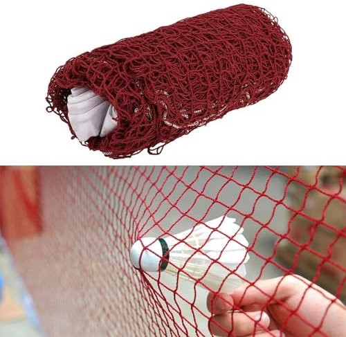 Verstellbar Badminton Netz, Badmintonnetz Tragbares,Volleyballnetz,Tennisnetz,Badminton-Ersatznetz,Badminton-Netz für OutdoorIndoor,Faltbares Badmintonnetz für Garten Beach Sports,3.1×0.76M