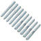 QUARKZMAN M8 Hanger Bolzen Länge 2-3/4(70mm) Doppeltkopf-Bolzen Selbstschneidende Schraube 8mm Holzverbindung Möbelfüße 16 Stück
