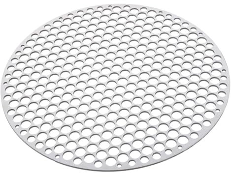 CRAFTHROU Edelstahl Grill Rundes Grillnetz Edelstahl Grillnetz Rundes Grillnetz Grill Drahtgeflecht Grillgitter Grill Kühlregal Grillgitter Pad Grillgitter Für Grill