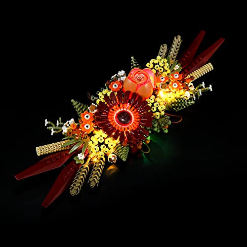 GEAMENT LED Light Kit Compatible with LEGO Dried Flower Centerpiece 10314 Building Model (Building Set Not Included)