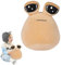 Esshogo Pou Puppet, Plüsch, Pou Plüsch Spielzeug, Alien-Plüsch, Pou, Pou Kuscheltier, Für Mädchen Jungen Kinder Geburtstag Geschenk