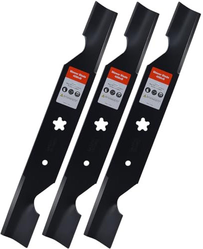 Grasscool Z254F 54 inch High Lift Blades for Hus qvarna 187256 532187256 532187254 Z254 MZ54 RZ5424 RZ5426 YTH26V54 YTH2454 YTH24V54 LGT2654 LGT2554 54''Deck Lawn Mower