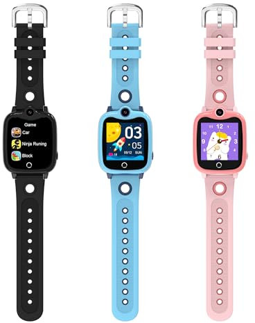 ELEJAFE Smartwatch Kinder, 4G Kinder Smartwatch mit IP68 Wasserdicht