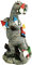 UWEOTYYY Dinosaur Statue Garden Dinosaur Eating Gnomes Statues Decoration Garden Ornaments for Patio Yard L Outdoor Supplies