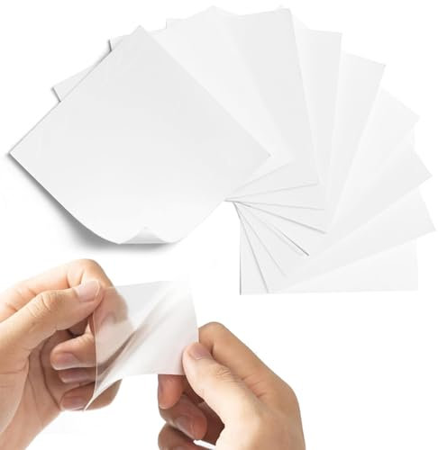 YHTCC 10-teiliges Reparaturset für Luftbetten, Whirlpool-Reparatur-Set für Lazy Spa, Flicken für Planschbecken, Hüpfburg, Zelte, Schwimmbäder, Bojen (7 x 7 cm)