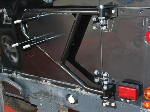 L ROVER FOR DEFENDER SWING AWAY SPARE WHEEL CARRIER REAR 90 110 FOR SERIES TAILGATE